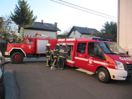 Gasilska vaja ob mesecu požarne varnosti 21